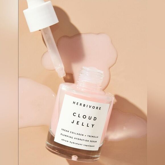 Herbivore Cloud Jelly Plumping Hydration Face Serum Vegan Collagen 30ml/1 oz - Picture 1 of 5